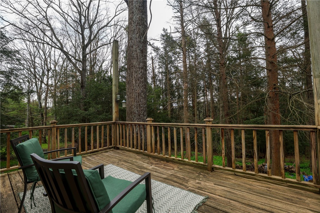 7614 Hardscrabble Road Addison, NY 14801 - Photo 33 of 39 Nice deck overlooking the backyard and woods