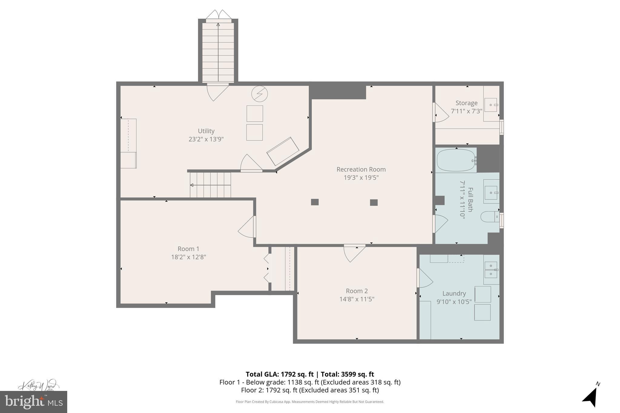 12500 Thompson Road Bowie, MD 20720 - Photo 47 of 48 Floor Plan: Lower Level