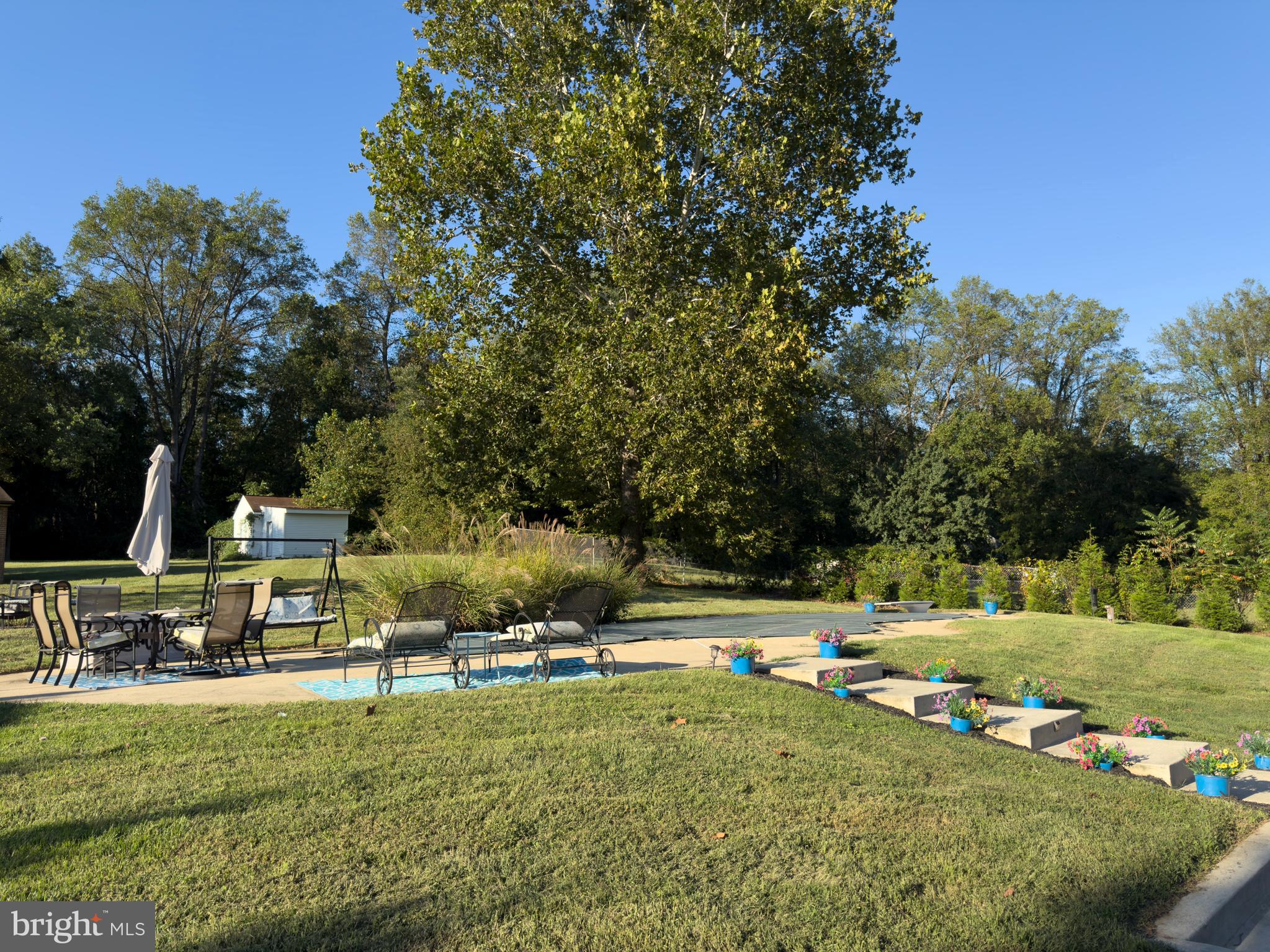 12500 Thompson Road Bowie, MD 20720 - Photo 39 of 48 Backyard (alt view)