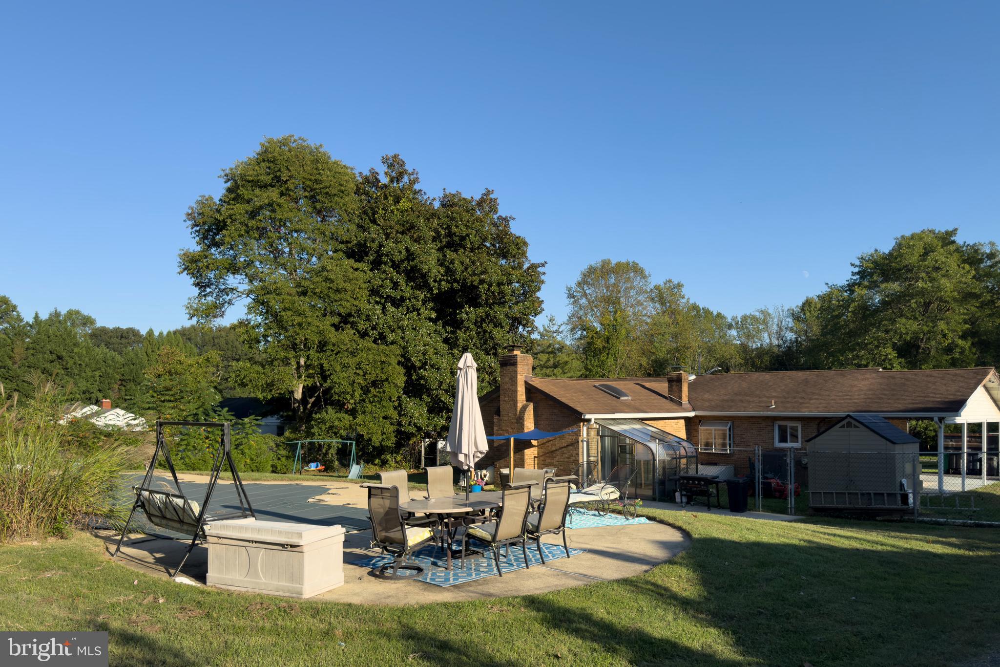 12500 Thompson Road Bowie, MD 20720 - Photo 42 of 48 Exterior Back and Pool