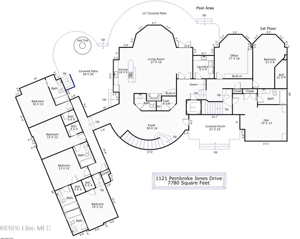 $8,995,000 | 1121 Pembroke Jones Drive, Wilmington, NC 28405