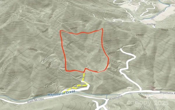 a bird view of a house