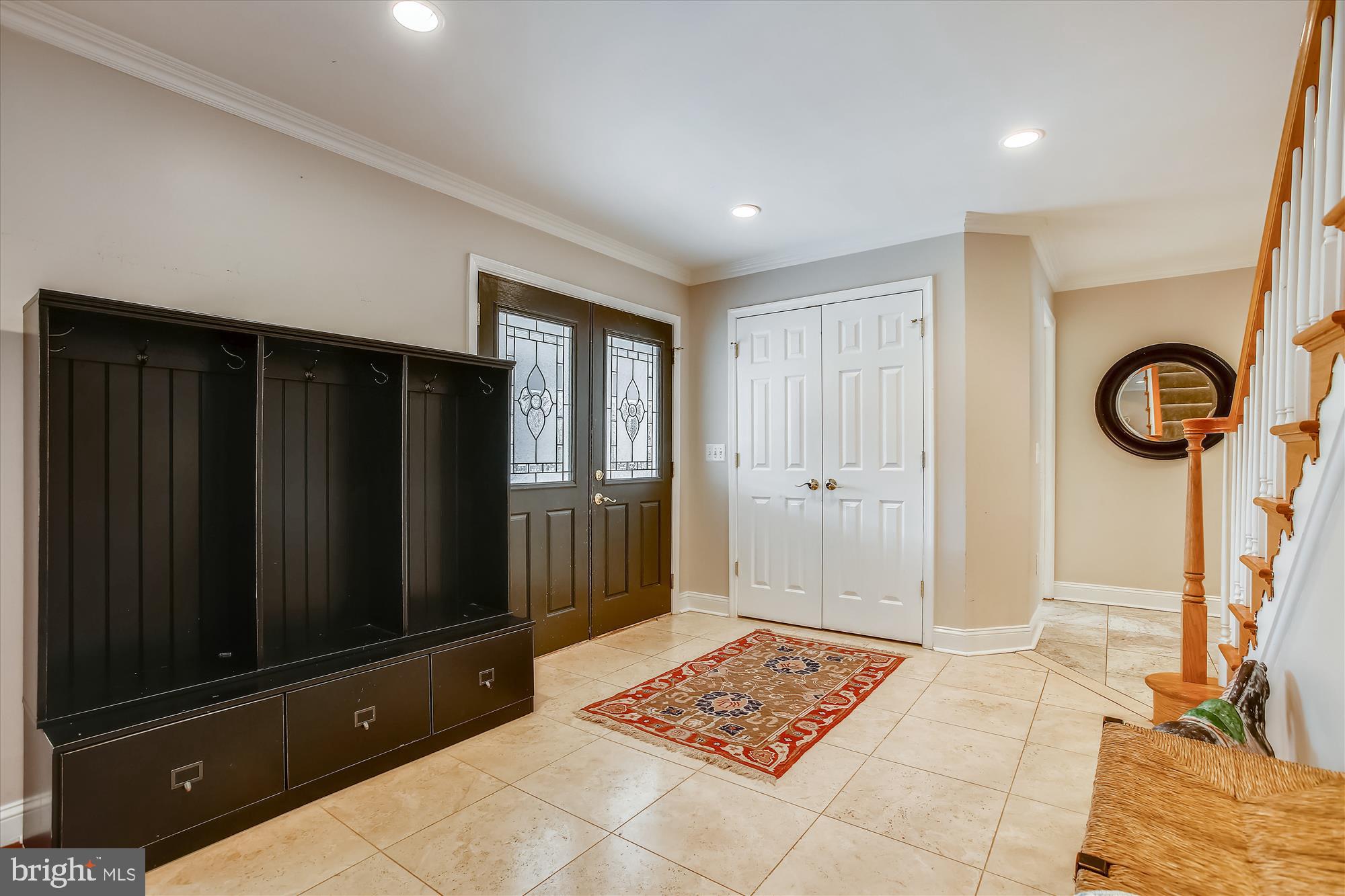 502 Walker Road Great Falls, VA 22066 - Photo 23 of 92 Marble Foyer