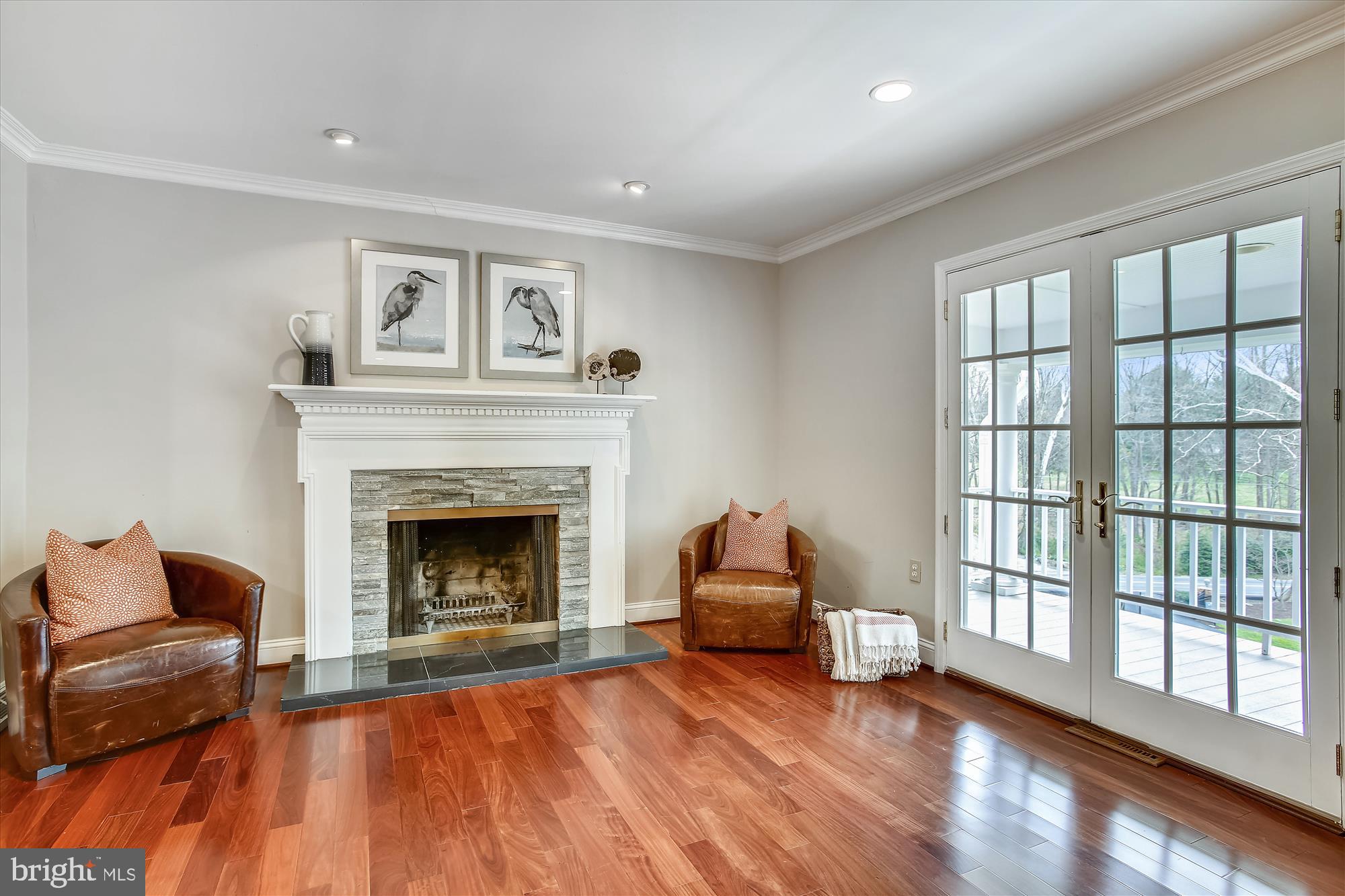 502 Walker Road Great Falls, VA 22066 - Photo 27 of 92 Wood burning fireplace