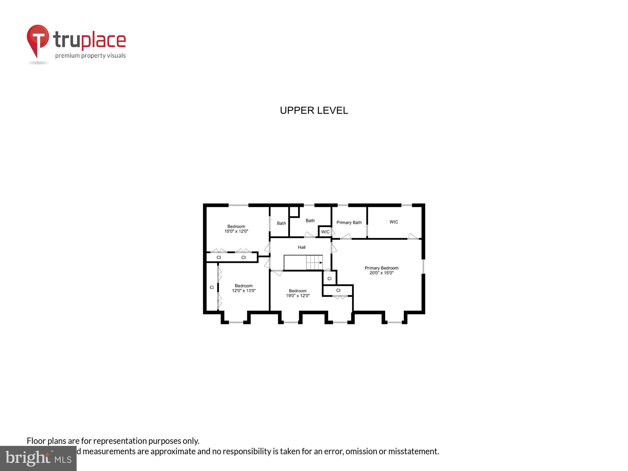 502 Walker Road Great Falls, VA 22066 - Photo 40 of 92 Upper Level Floor Plan