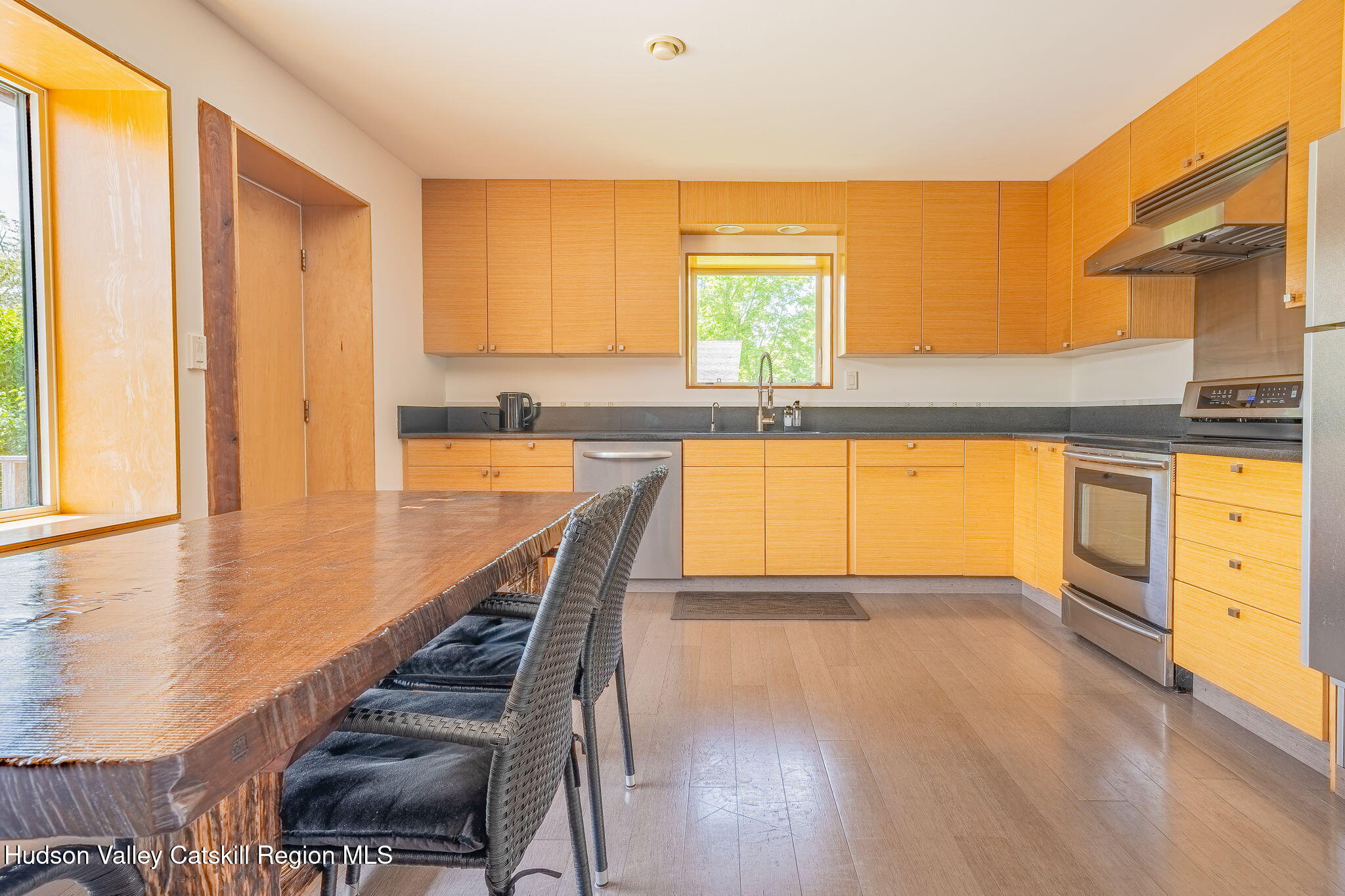 10 Harry Wells Road Saugerties, NY 12477 - Photo 32 of 58 a view of a kitchen with kitchen island and a window