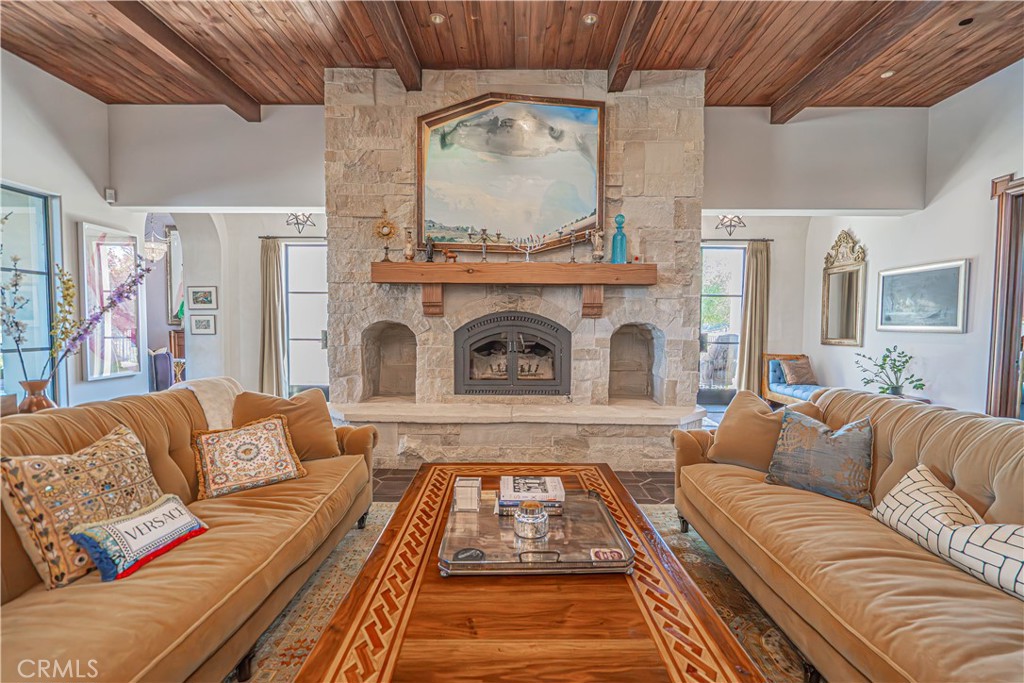 3030 Templeton Road Templeton, CA 93465 - Photo 14 of 75 a living room with furniture and a fireplace