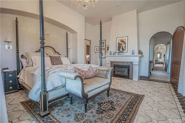 a view of a street with a building