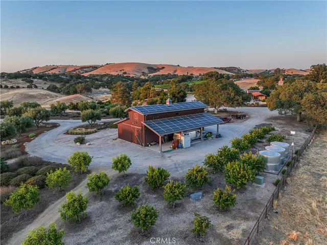 a view of outdoor space with seating area