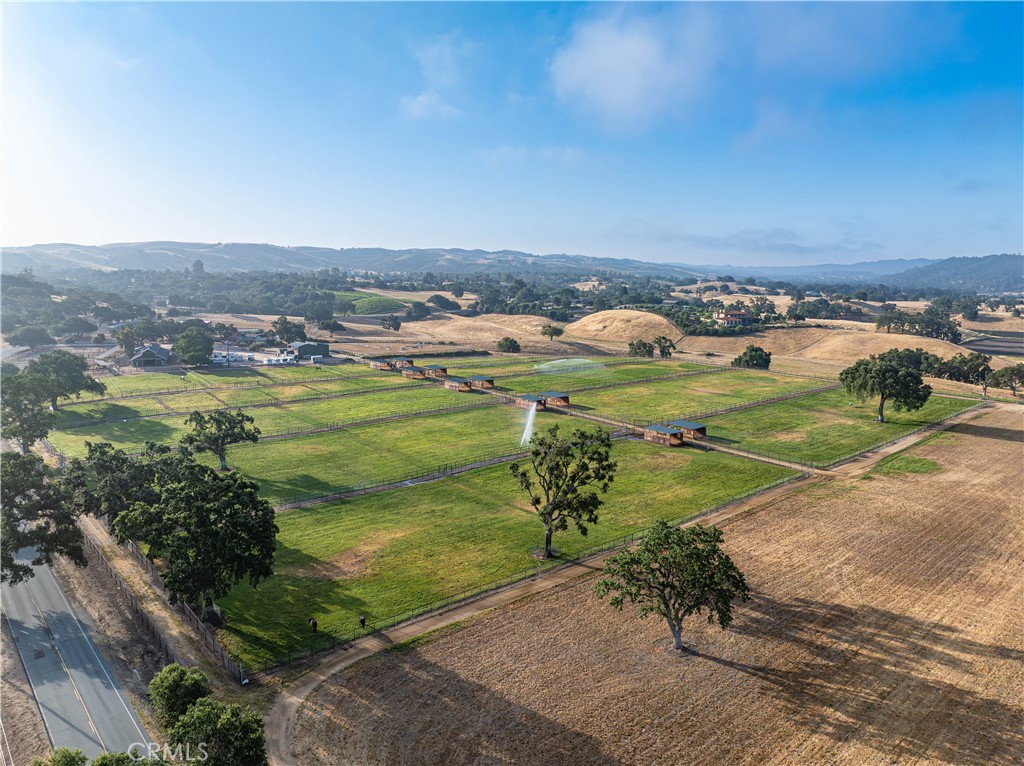 3030 Templeton Road Templeton, CA 93465 - Photo 55 of 75 an aerial view of a golf course with ocean view