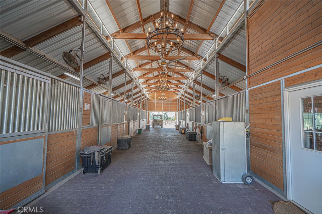 3030 Templeton Road Templeton, CA 93465 - Photo 59 of 75 Admire the custom-made chandeliers to add a touch of elegance as well as the powerful "Big-Ass Fans" (brand) providing both functionality with high-end sophistication.