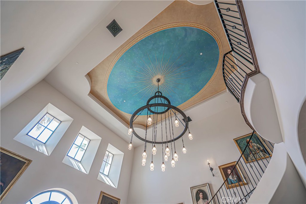 3030 Templeton Road Templeton, CA 93465 - Photo 10 of 75 Look up in the grand entry to admire a breathtaking mural inspired by the throne room of Neuschwanstein Castle in Bavaria.