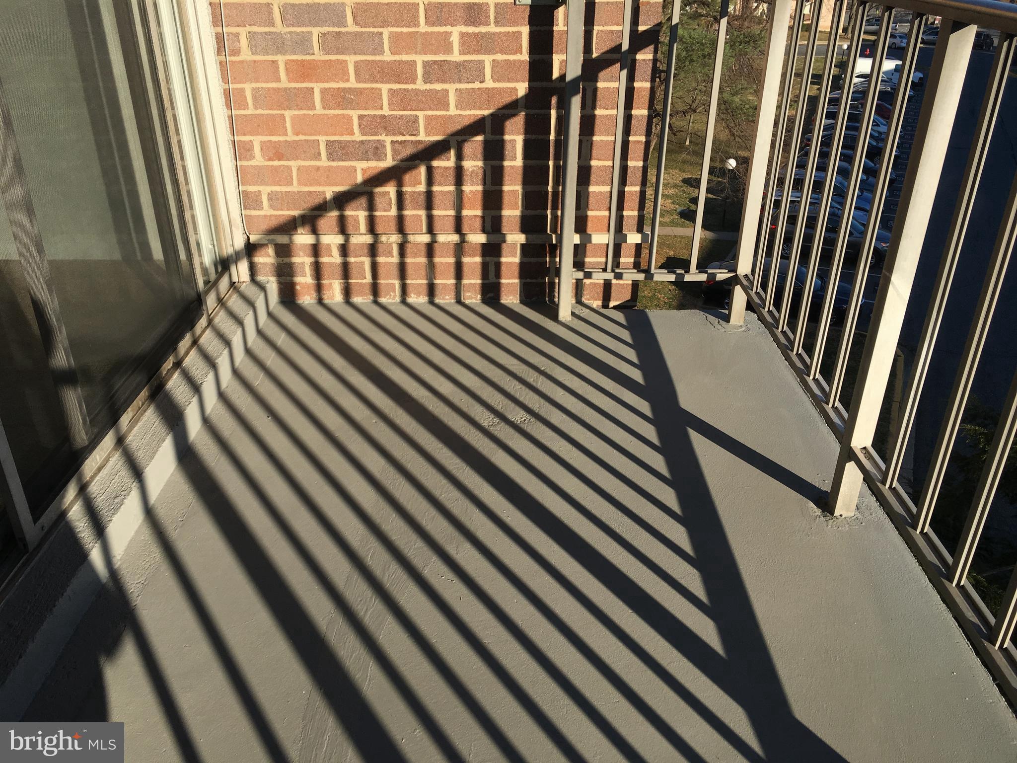 3802 Bel Pre Road, Unit 1327 Silver Spring, MD 20906 - Photo 24 of 26 Balcony