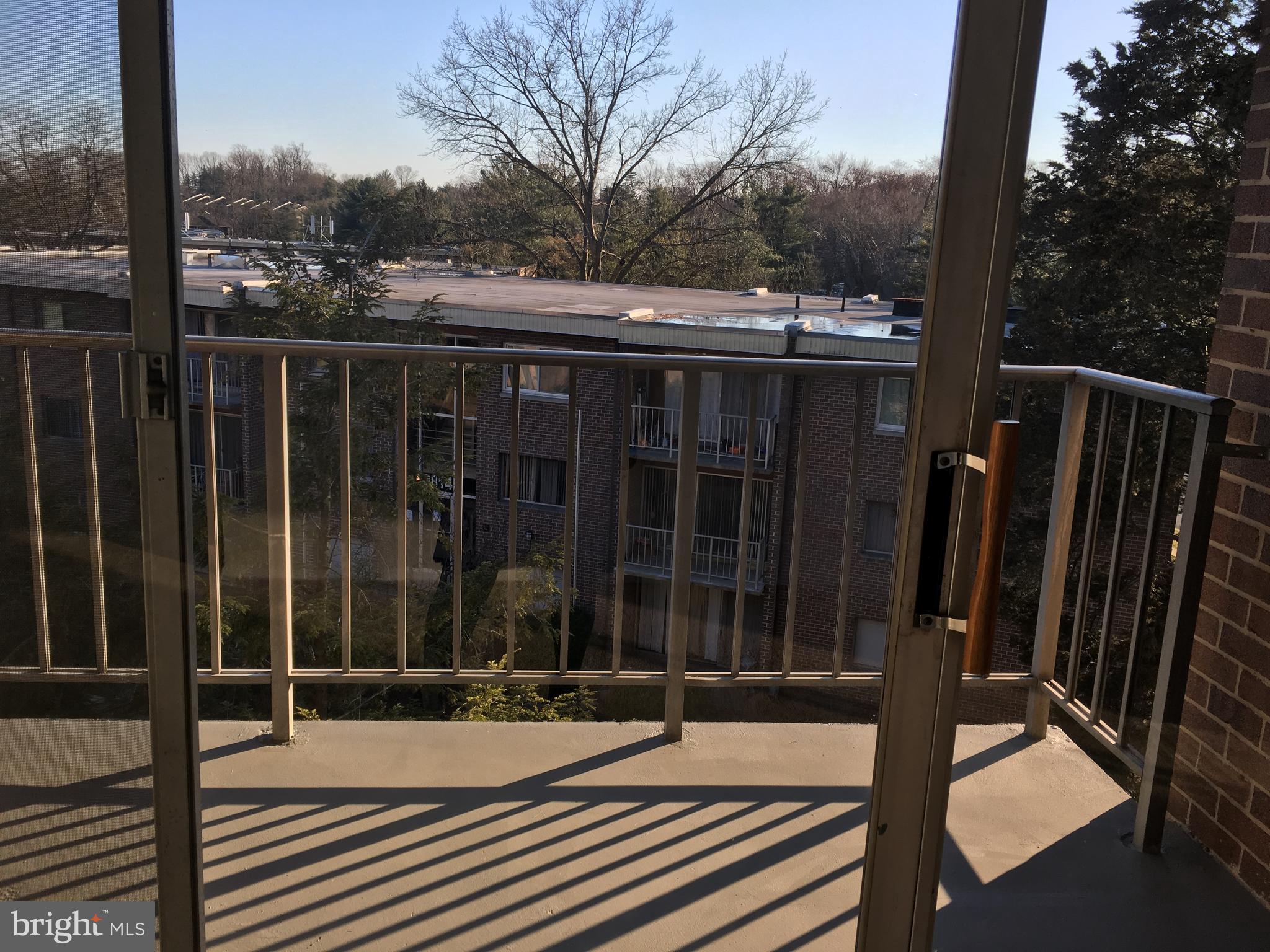 3802 Bel Pre Road, Unit 1327 Silver Spring, MD 20906 - Photo 25 of 26 Balcony