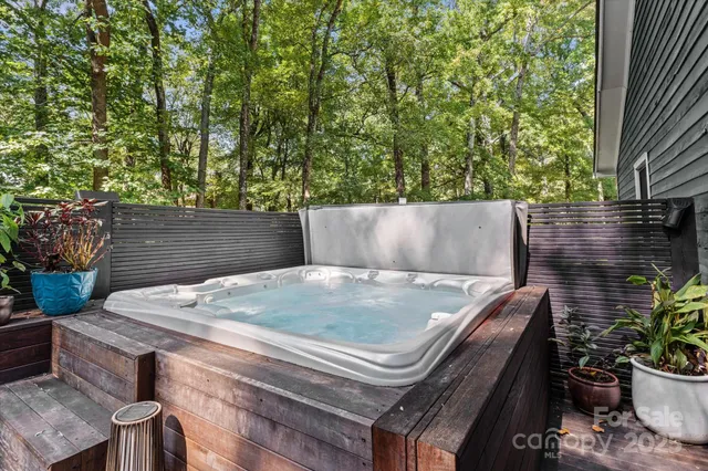 a view of outdoor sitting area with furniture