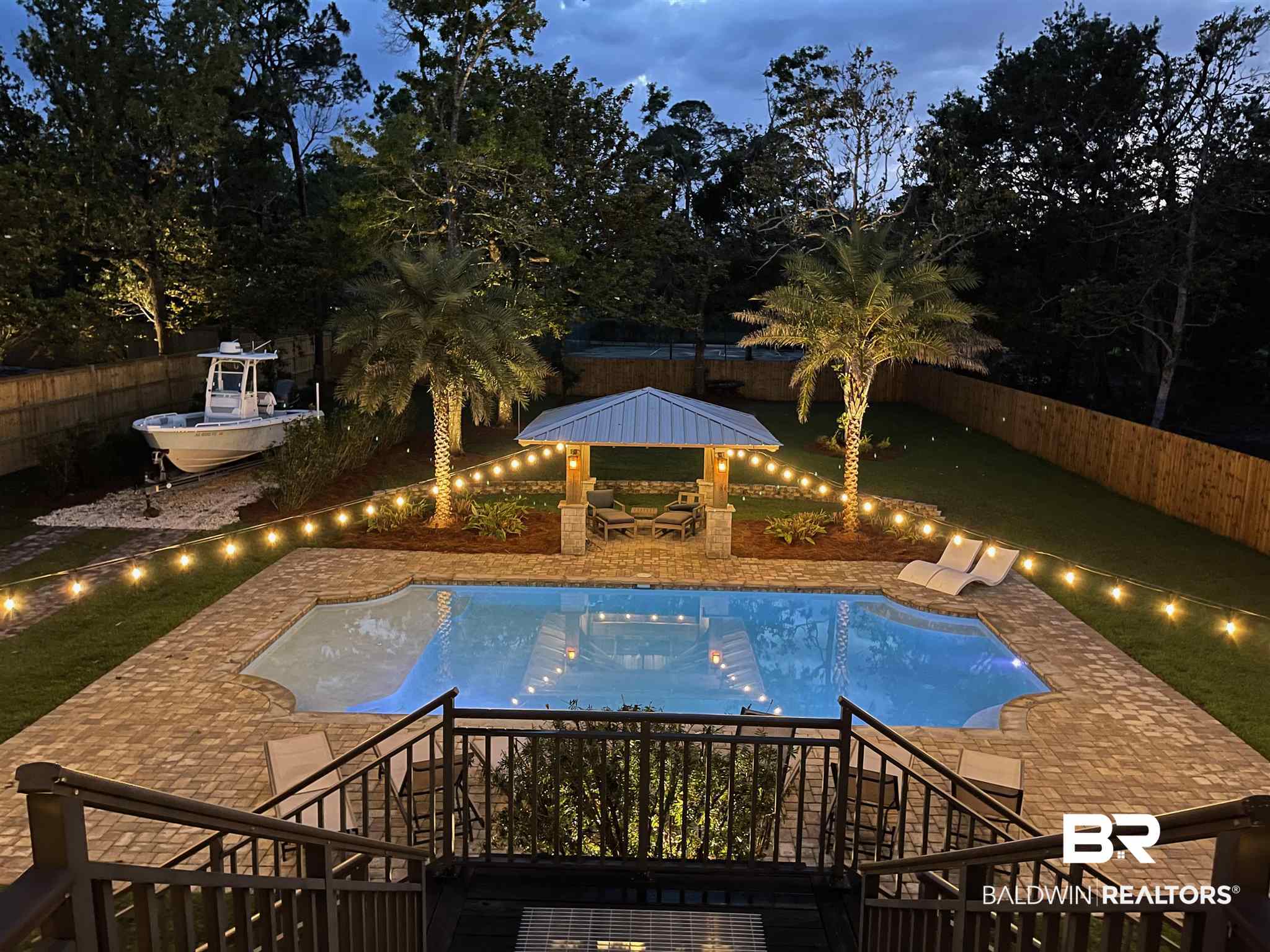 4795 Holder Road Orange Beach, AL 36561 - Photo 38 of 39 Pool at Night
