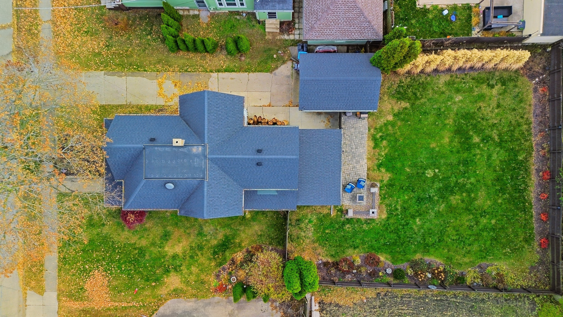 316 East 3rd Street Dixon, IL 61021 - Photo 36 of 45 an aerial view of house with yard swimming pool and outdoor seating
