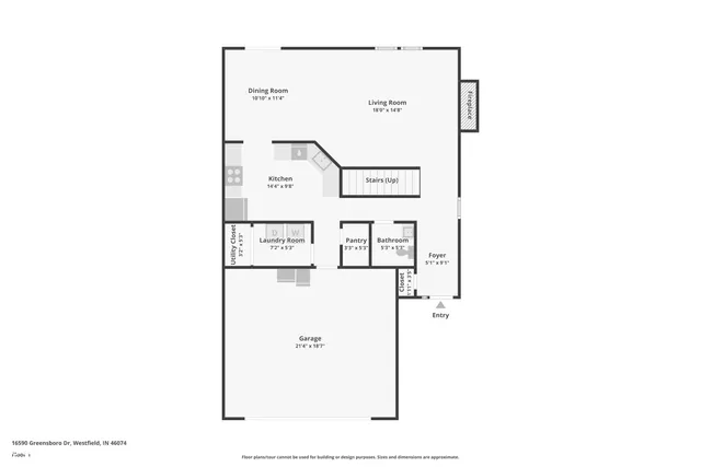 $369,000 | 16590 Greensboro Drive, Westfield, IN 46074