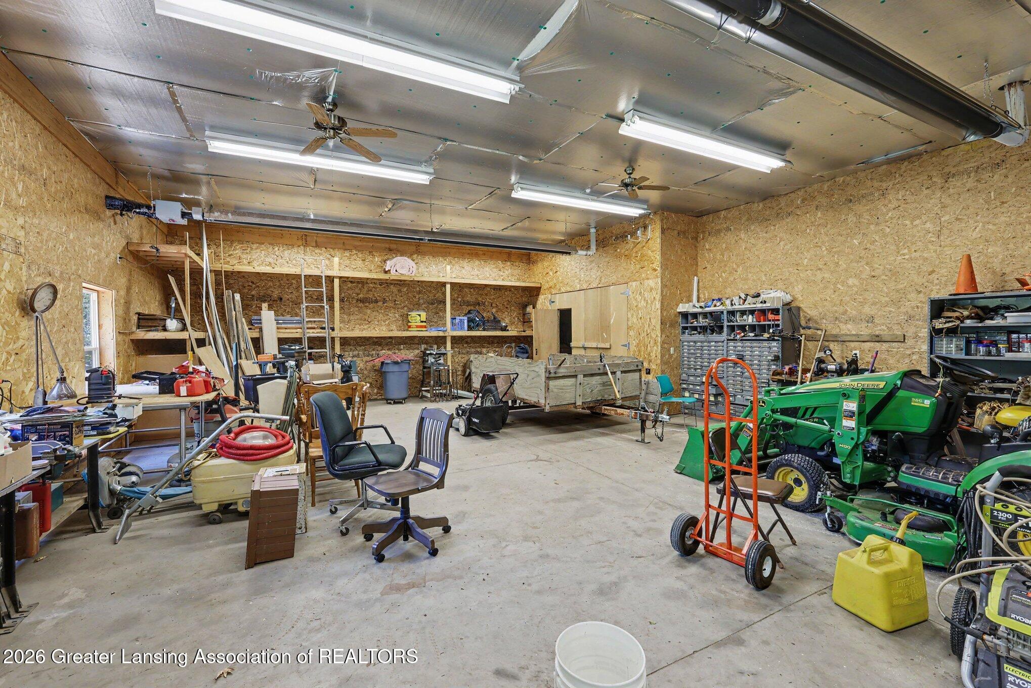905 West Dansville Road Mason, MI 48854 - Photo 30 of 50 Heated Polebarn