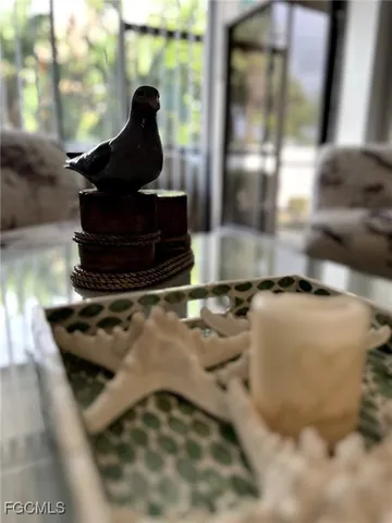 a closeup of a fireplace