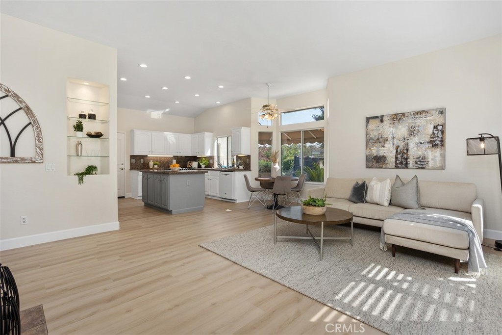1795 Palomares Road Fallbrook, CA 92028 - Photo 18 of 37 a living room with furniture and kitchen view
