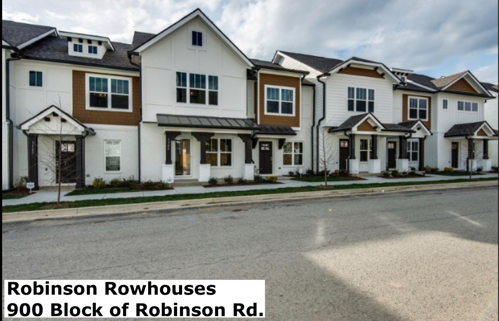 1102 Robinson Road Old Hickory, TN 37138 - Photo 32 of 36 a front view of multiple houses