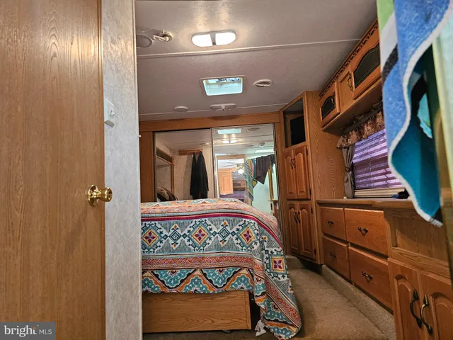 a view of a hallway with entryway