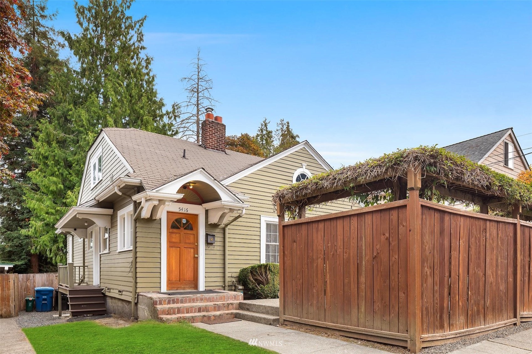 5416 20th Avenue Northeast Seattle, WA 98105 - Photo 1 of 21 a front view of a house with garden