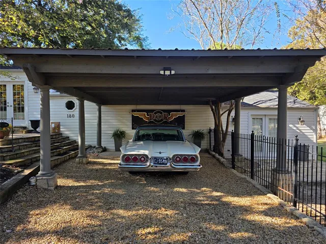 a car parked in parking