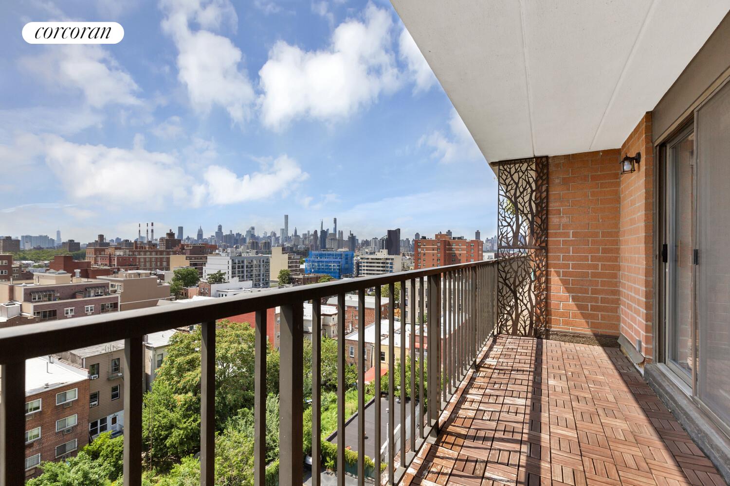 23-22 30th Road, Unit 8G Queens, NY 11102 - Photo 7 of 11 a view of city from a balcony