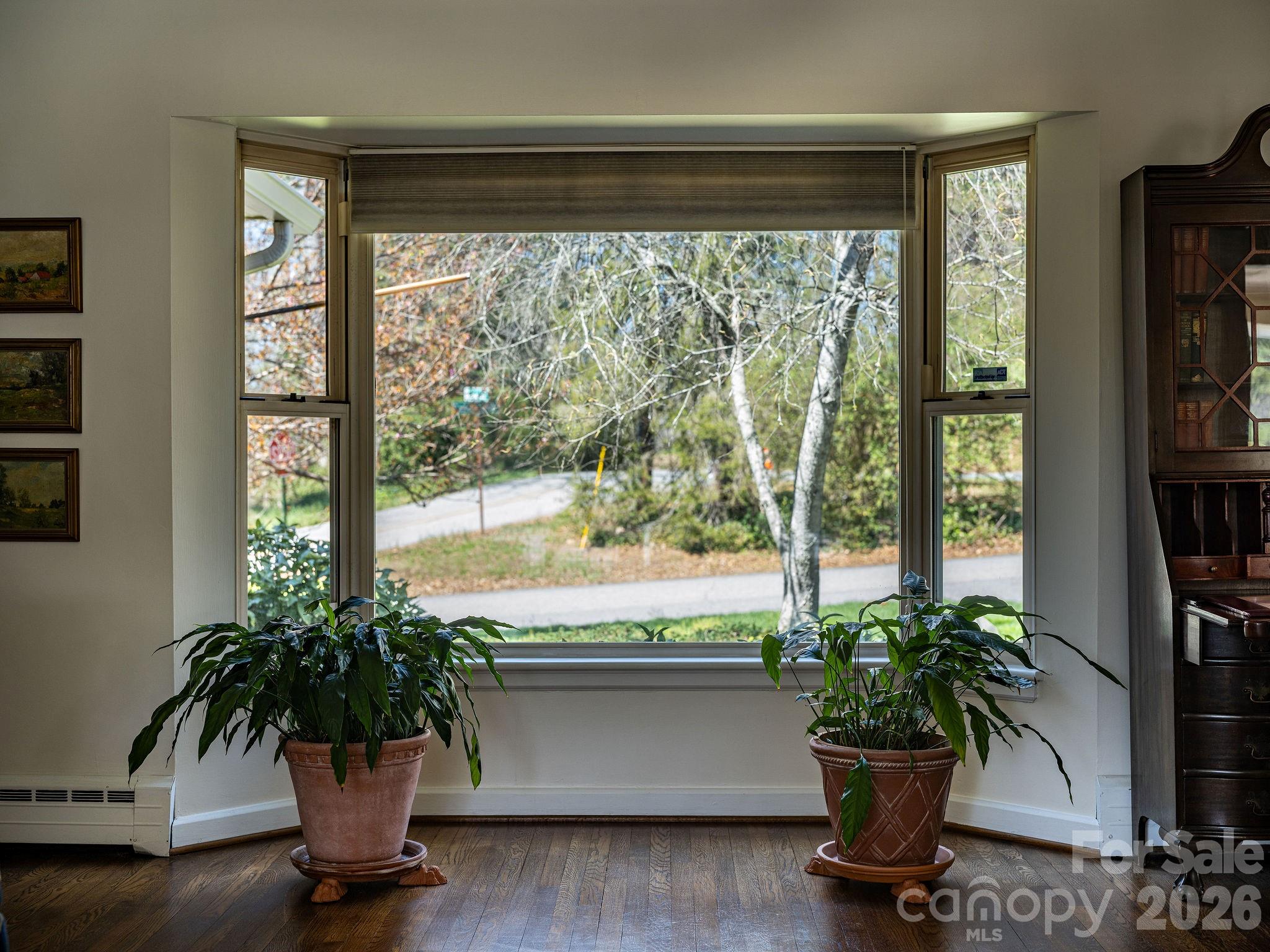 4 Dogwood Road Asheville, NC 28804 - Photo 13 of 48 a living room with furniture and a potted plant
