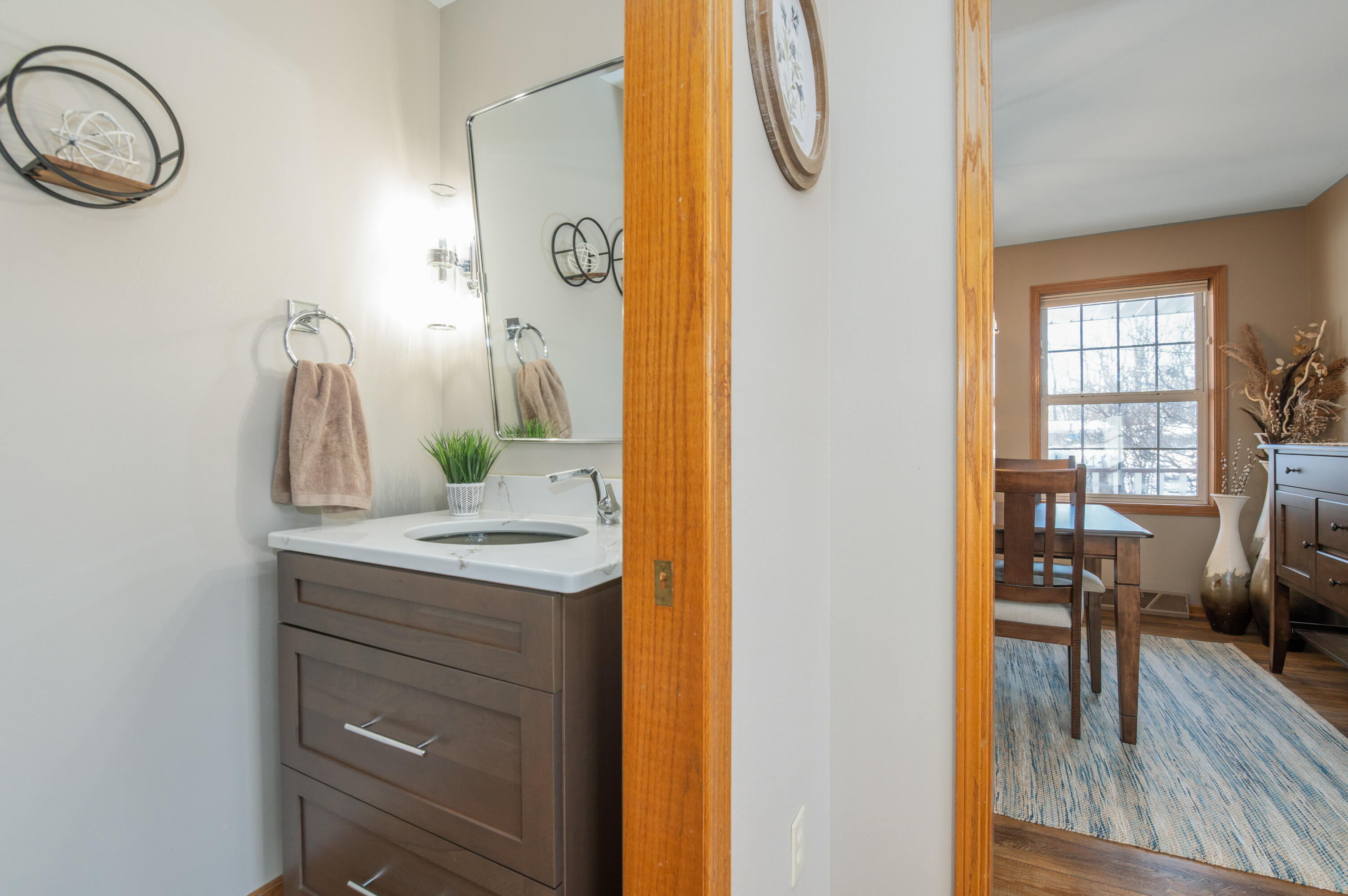 1815 Bark River Drive Delafield, WI 53029 - Photo 14 of 63 Powder Room