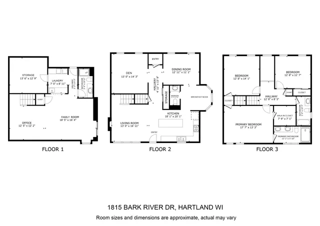 $899,900 | 1815 Bark River Drive, Delafield, WI 53029