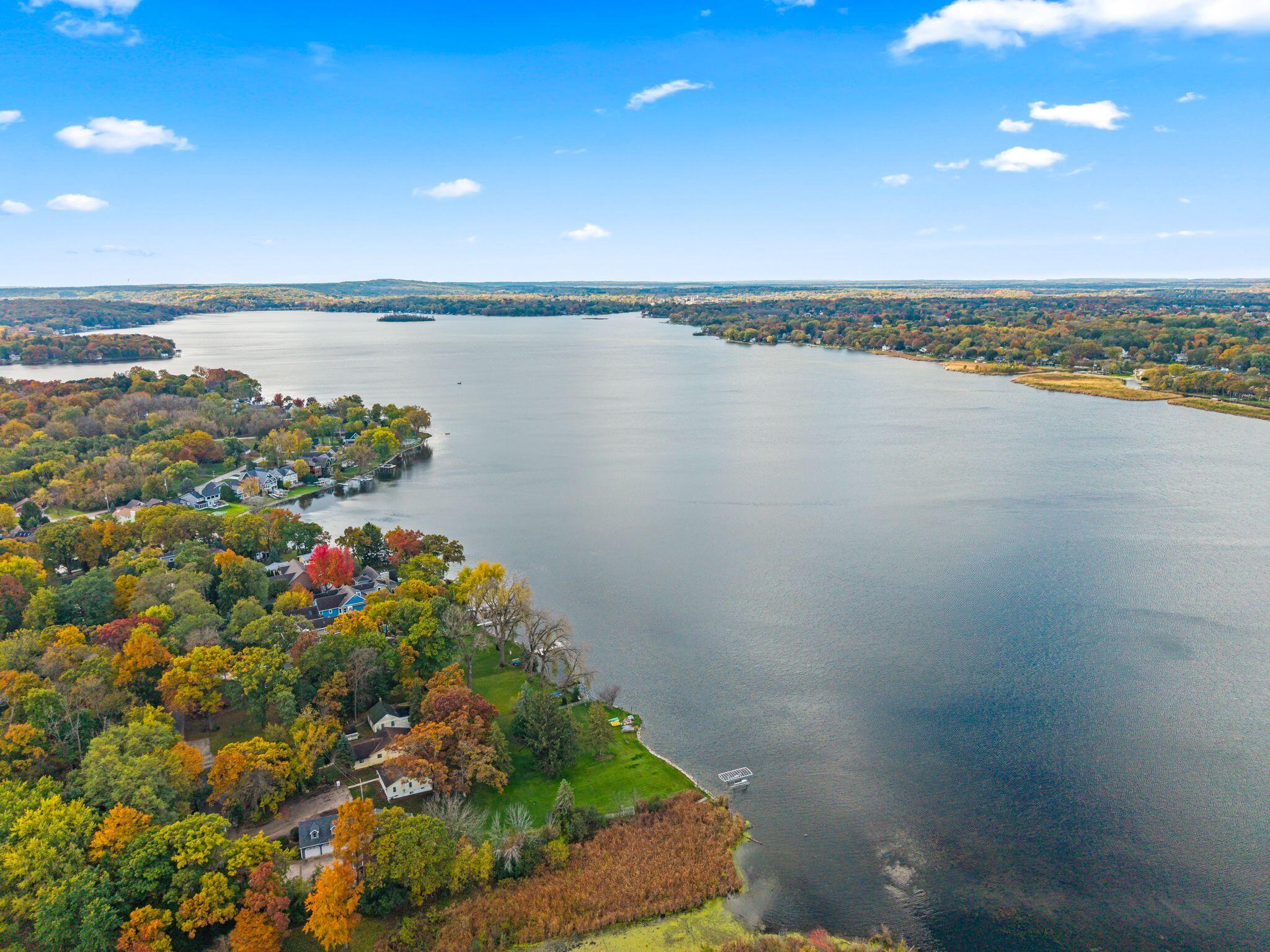 1815 Bark River Drive Delafield, WI 53029 - Photo 52 of 63 1815 Bark River Drive, Hartland - Drone-