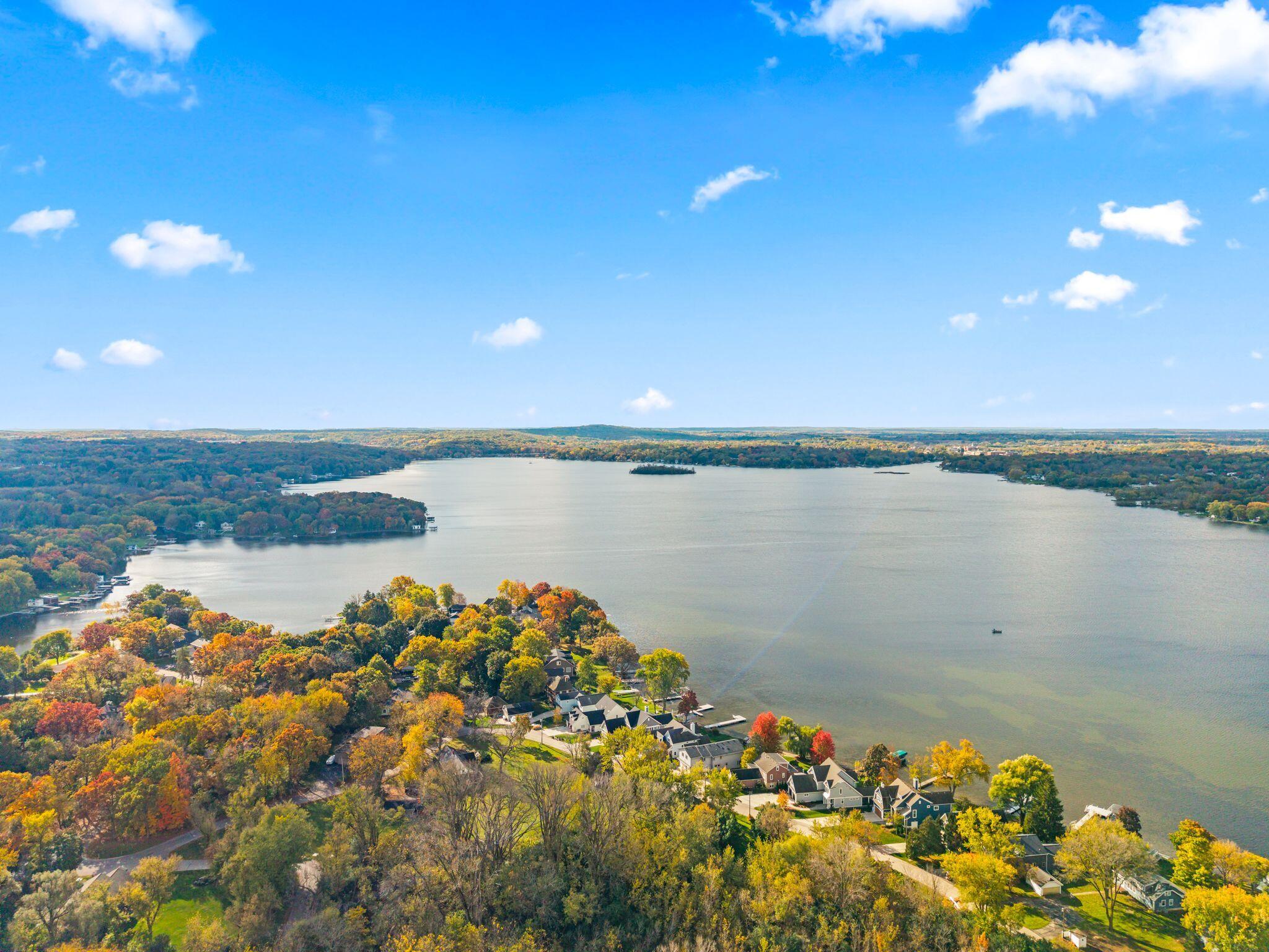 1815 Bark River Drive Delafield, WI 53029 - Photo 61 of 63 1815 Bark River Drive, Hartland - Drone-