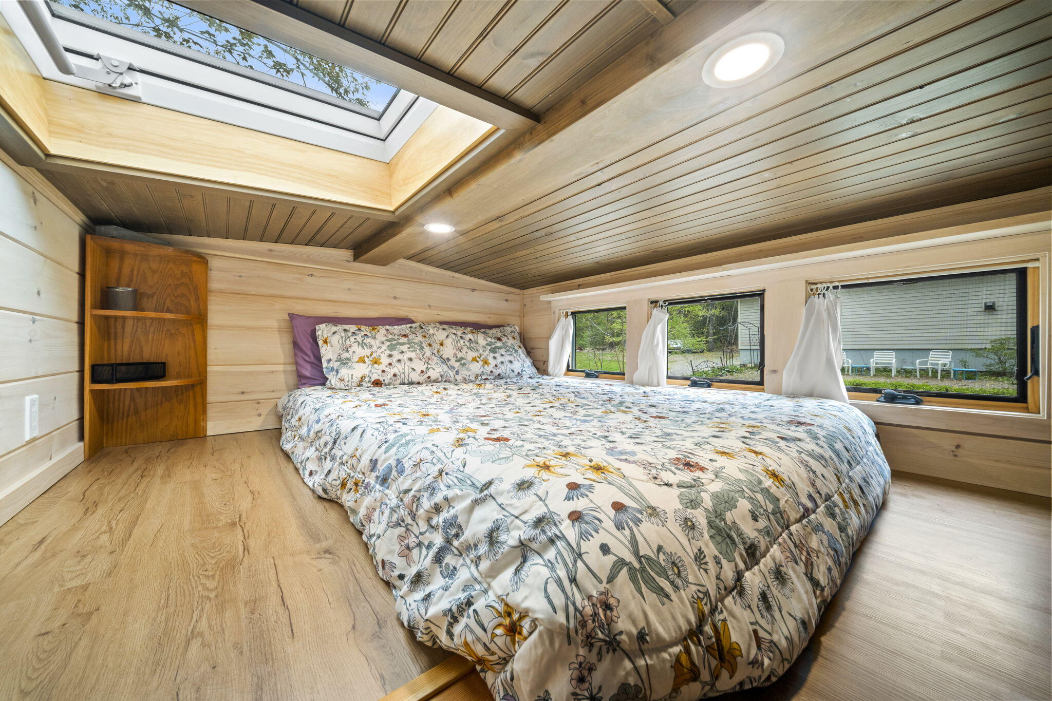 1773 Hudson Road Hudson, ME 04449 - Photo 23 of 61 Interior of Tiny Home - Loft