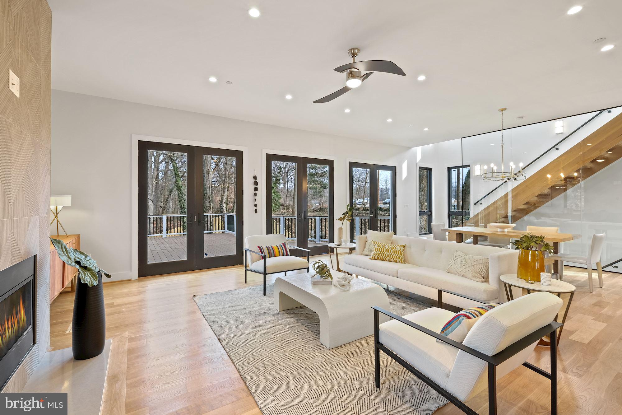 705 Silver Spring Avenue Silver Spring, MD 20910 - Photo 16 of 58 Open-Concept Main Level w/10' Ceilings