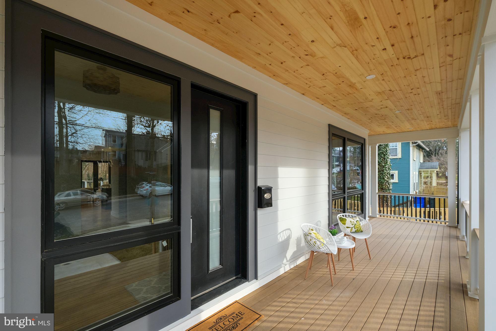 705 Silver Spring Avenue Silver Spring, MD 20910 - Photo 3 of 58 with it's Hardie Plank siding & cedar trim details