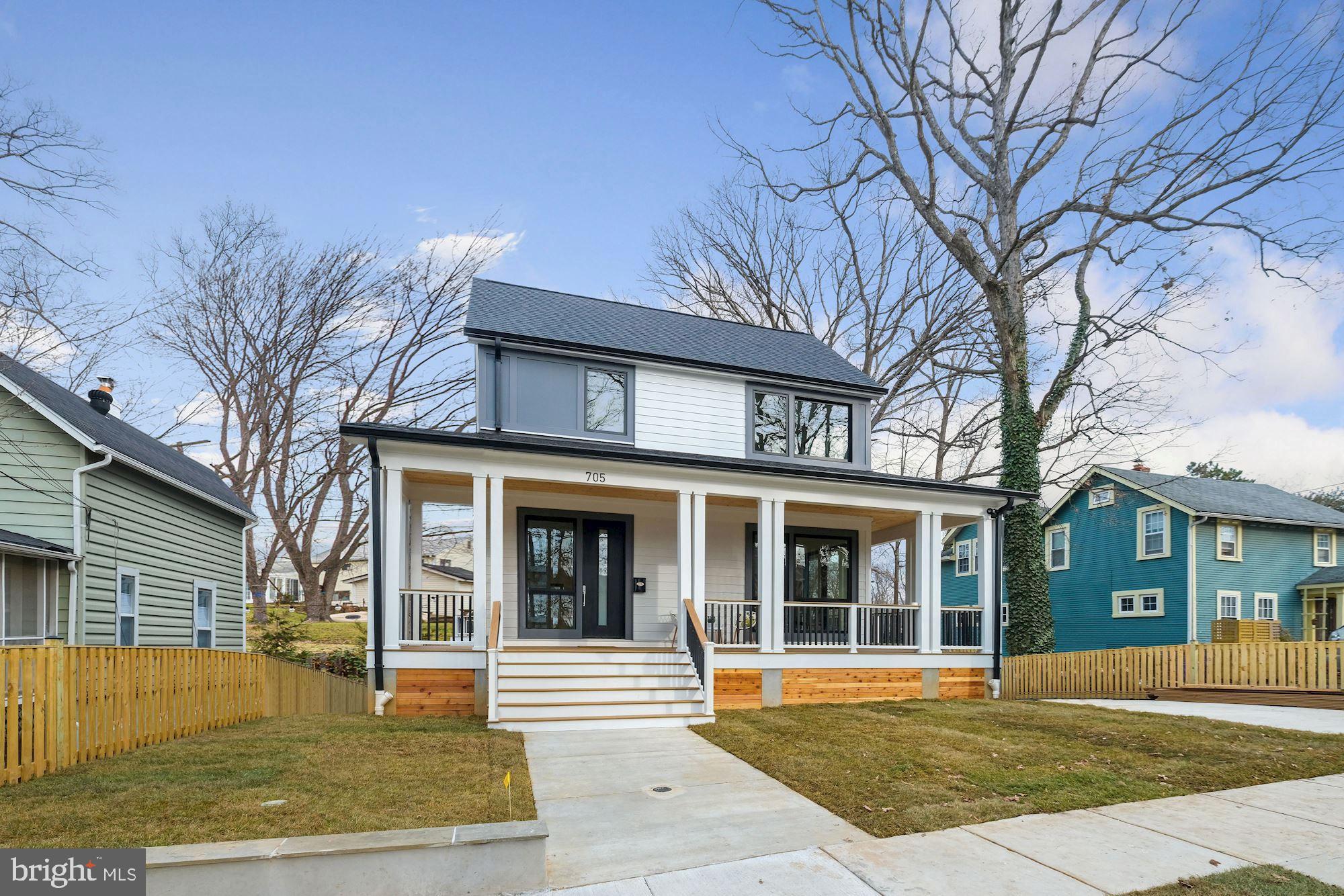 705 Silver Spring Avenue Silver Spring, MD 20910 - Photo 5 of 58 + maintenance-free exterior w/PVC railings & trim.