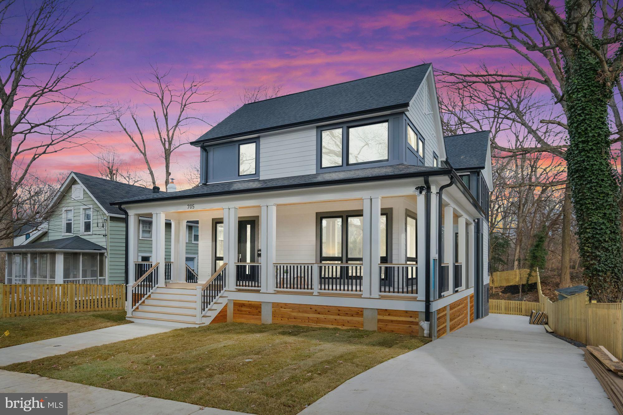 705 Silver Spring Avenue Silver Spring, MD 20910 - Photo 55 of 58 Imagine beautiful sunsets from the deck.