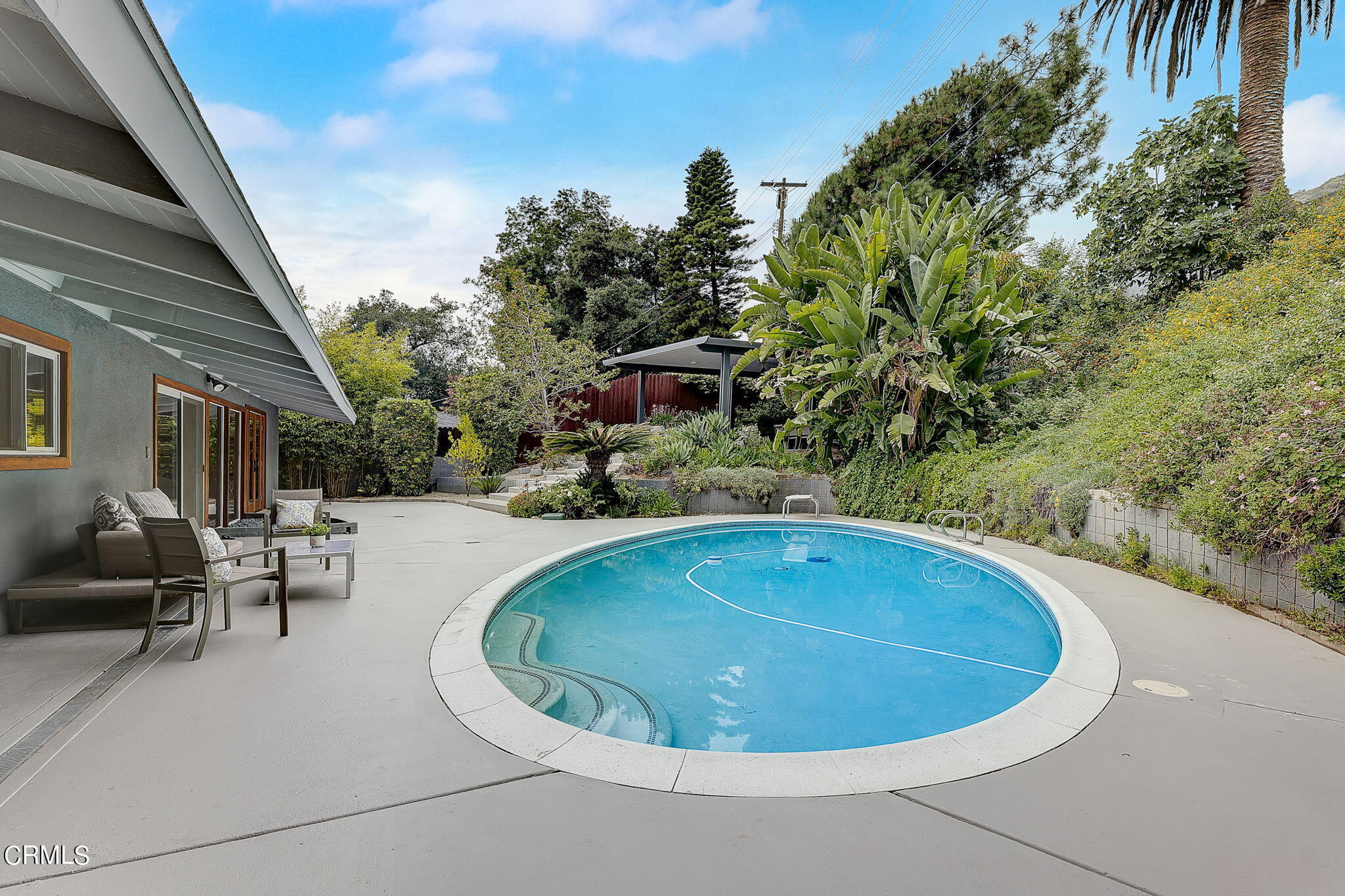 3785 Ranch Top Road Pasadena, CA 91107 - Photo 27 of 39 a view of swimming pool having outdoor seating