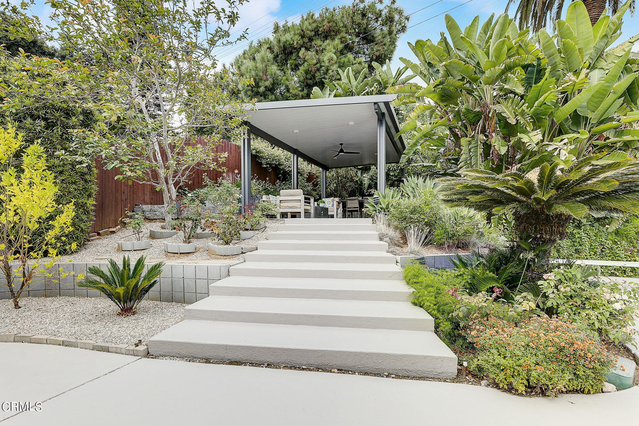 3785 Ranch Top Road Pasadena, CA 91107 - Photo 29 of 39 a view of entryway and yard