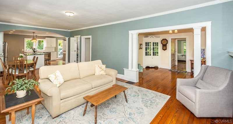 8088 Nelson Ridge Drive Hanover, VA 23069 - Photo 16 of 50 a living room with furniture and a large window
