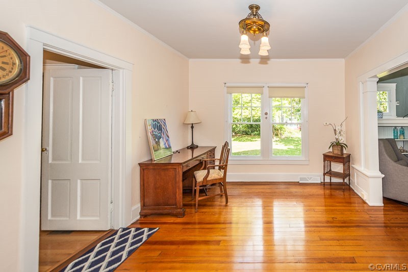 8088 Nelson Ridge Drive Hanover, VA 23069 - Photo 19 of 50 a view of a dining room with furniture window and wooden floor