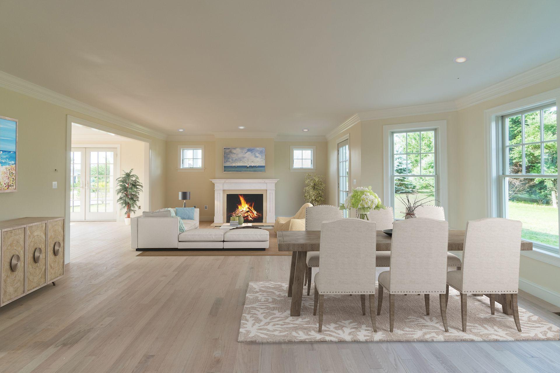 6 Fox Ridge Drive Orleans, MA 02653 - Photo 5 of 7 Virtually Staged Living/Dining
