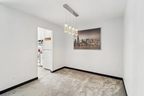 a bathroom with a sink vanity and a mirror
