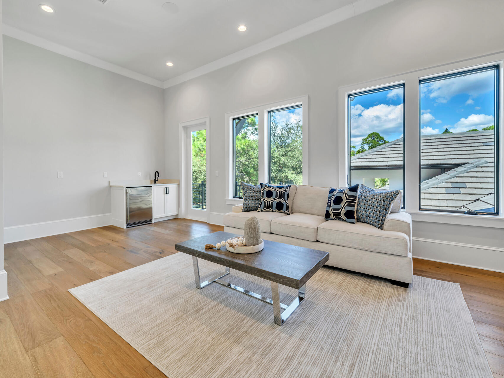 3526 Burnt Pine Lane Miramar Beach, FL 32550 - Photo 36 of 49 a living room with furniture and a large window