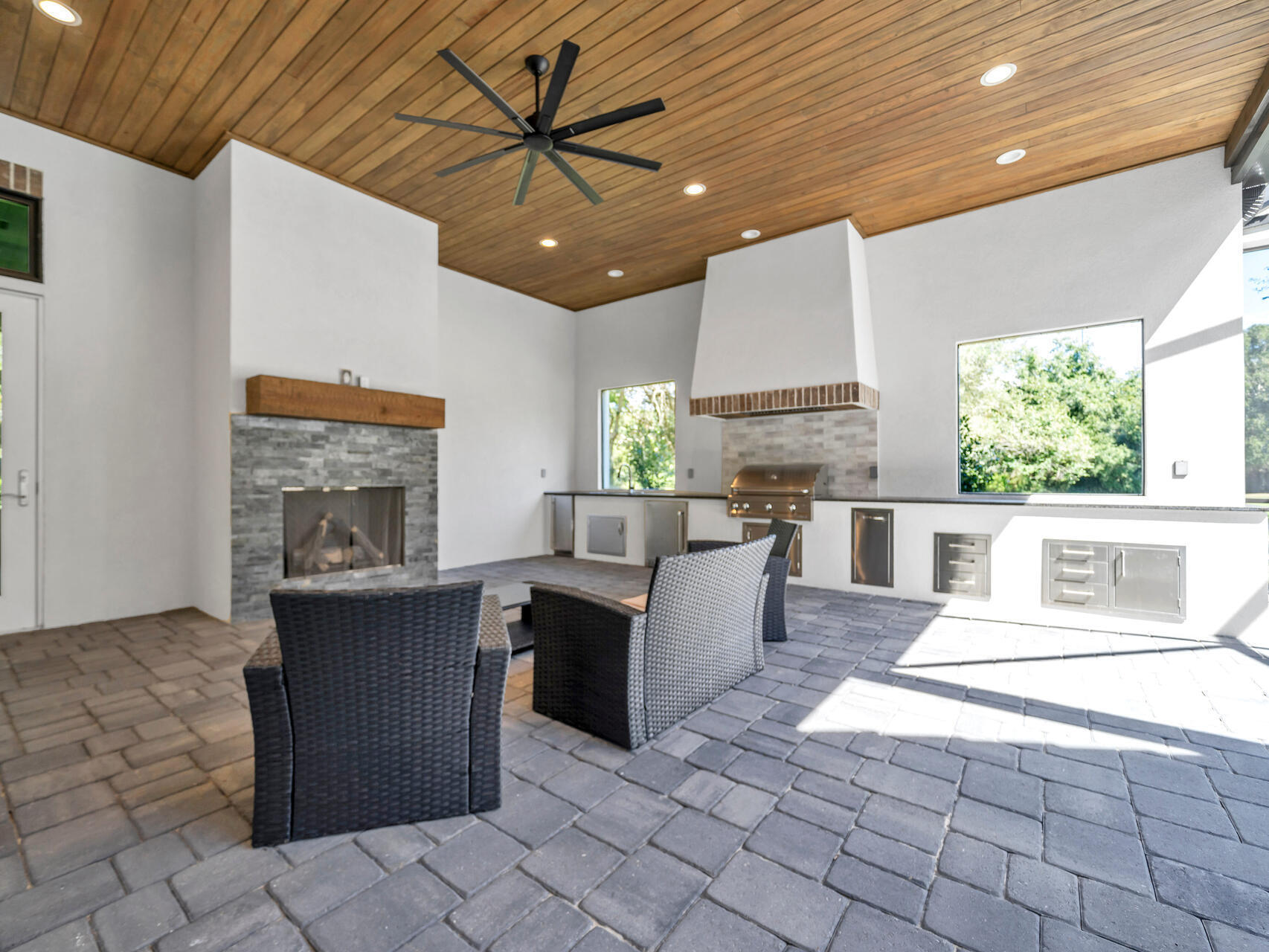 3526 Burnt Pine Lane Miramar Beach, FL 32550 - Photo 48 of 49 a living room with fireplace furniture and a window