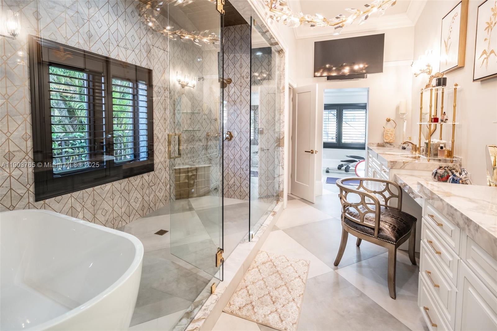 61 Northwest 128th Avenue Plantation, FL 33325 - Photo 8 of 24 a bathroom with a tub sink and shower