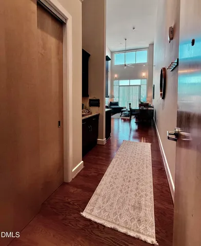 a large kitchen with lots of counter space and a sink